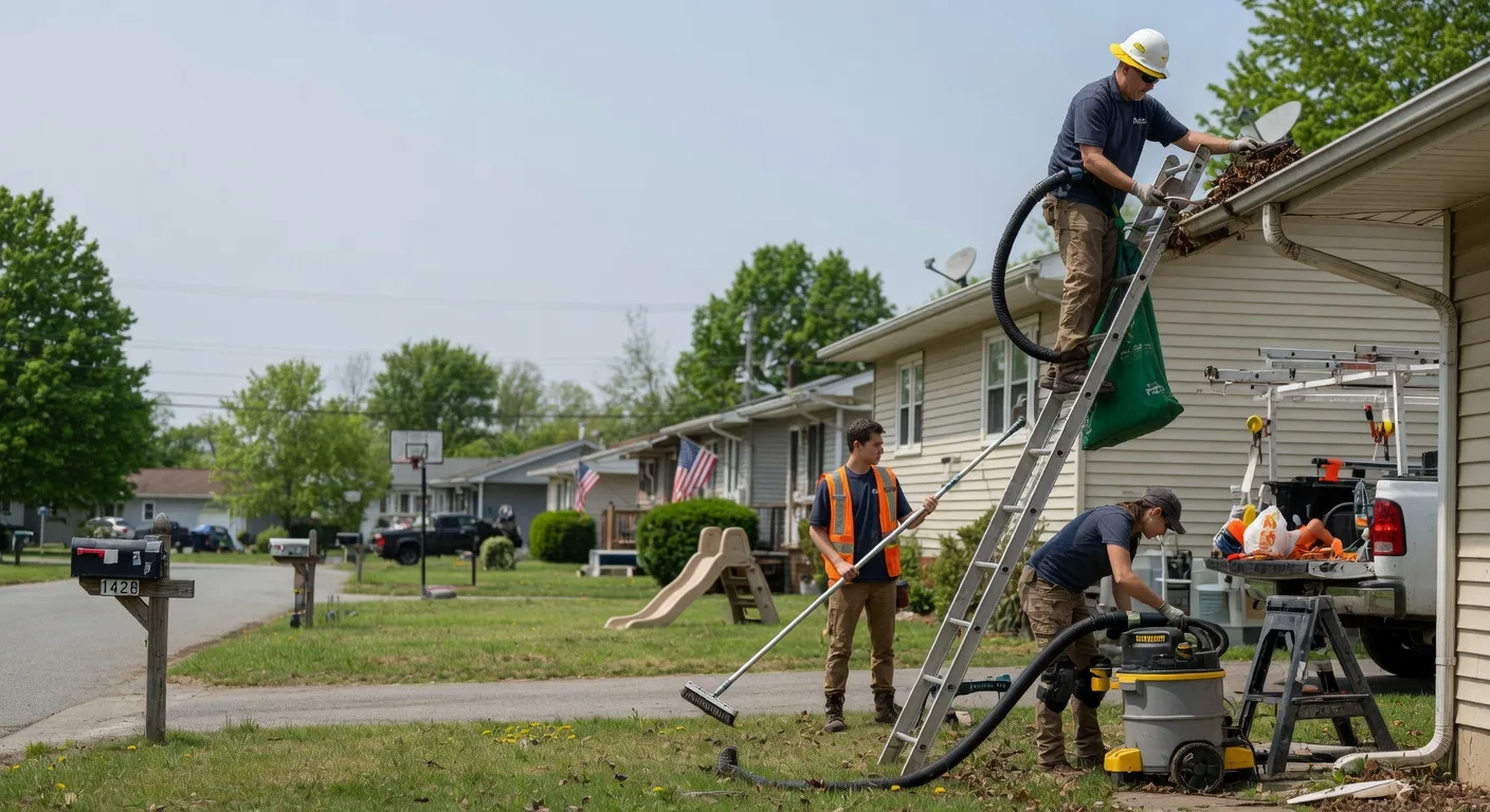 Gutter Installation in Williamstown, WV near me